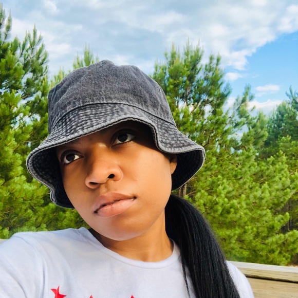 Dark Denim Bucket hat - Picture 4 of 5